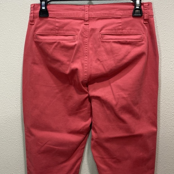 J crew Vintage slim-straight stretch chino pant red pink AB648 - Picture 4 of 10